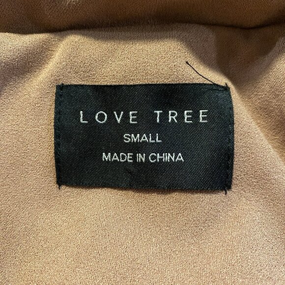 LOVE TREE, SMALL, PINK, TRENCH COAT - Picture 3 of 5